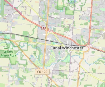 Area schools map